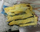 山椒とあさりの蒸し寿司（焼き卵,鯛のせ）作り方9写真
