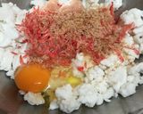 桜エビ香る☆ふんわりハンペンバーグ作り方8写真