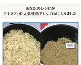キヌアをお鍋と炊飯器で炊く：覚え書作り方15写真