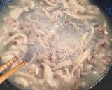 博多名物 鶏皮ポン酢➕きゅうりとワカメ作り方4写真