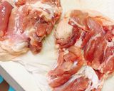 お砂糖味醂なし鶏肉キノコのガリバタチキン作り方1写真