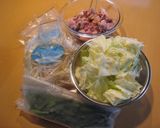 すぐできる♪野菜てんこ盛りスタミナ鍋!?作り方1写真