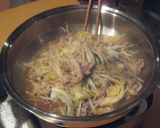 すぐできる♪野菜てんこ盛りスタミナ鍋!?作り方6写真