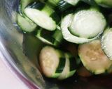 即席♪胡瓜の梅酢漬け◎冷やし茶漬け作り方3写真