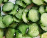 即席♪胡瓜の梅酢漬け◎冷やし茶漬け作り方4写真