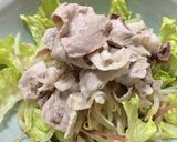 薬味好きのためのさっぱり冷しゃぶサラダ作り方6写真