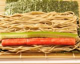 そば巻き(奄美産もずくそば使用）作り方5写真