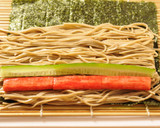 そば巻き(奄美産もずくそば使用）作り方5写真