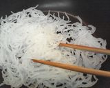牛肉としらたきのきんぴら作り方3写真