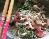 青じそ入り☆チーズもんじゃ作り方4写真