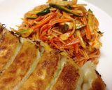 王将の餃子でチョルピビンマンドゥ作り方5写真