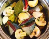 入れて煮るだけ!簡単鯵とお野菜のオイル煮作り方5写真
