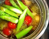 入れて煮るだけ!簡単鯵とお野菜のオイル煮作り方6写真