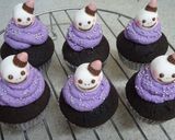 ハロウィンおめかしおばけ✿カップケーキ作り方22写真