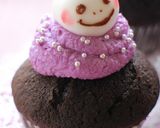 ハロウィンおめかしおばけ✿カップケーキ作り方23写真