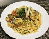 アサリと茸、野菜の具沢山パスタ作り方7写真