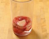 きび酢いりイチゴジュース作り方1写真