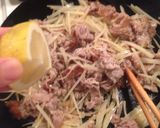 豚肉とじゃがいもの香りソルト&レモン炒め作り方5写真