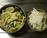 天然だしパックで作る 水茄子のサラダ作り方2写真