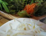 ごま油かおるタレで食べる巻き巻き餃子作り方3写真