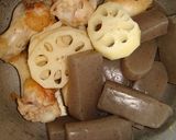 こんにゃくと手羽元のこっくり煮作り方3写真