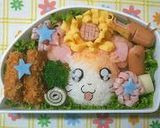ハム太郎おにぎり(キャラ弁)作り方10写真