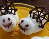 ハロウィン蜘蛛の巣おばけ✿かぼちゃムース作り方29写真