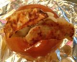 餃子の王将の生餃子で餃子ドッグ作り方4写真