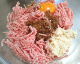 【トマト煮込みハンバーグ】@メモ用作り方5写真