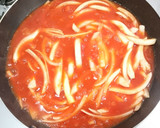 【トマト煮込みハンバーグ】@メモ用作り方13写真
