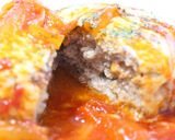 【トマト煮込みハンバーグ】@メモ用作り方15写真