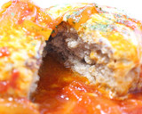 【トマト煮込みハンバーグ】@メモ用作り方15写真