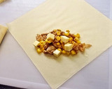 焦がしバター醤油✿とうもろこしの春巻き作り方5写真