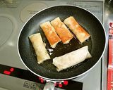 焦がしバター醤油✿とうもろこしの春巻き作り方6写真