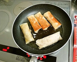 焦がしバター醤油✿とうもろこしの春巻き作り方6写真