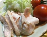 あら、簡単とりハム出来たゃった。作り方3写真