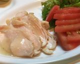 あら、簡単とりハム出来たゃった。作り方4写真