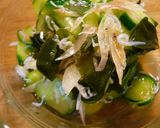 きゅうりと茗荷のさっぱり酢の物作り方4写真