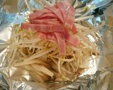 ヘルシー&節約♪もやしのホイル蒸し作り方7写真