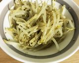 にゃんこと一緒に、もやしナムル作り方5写真