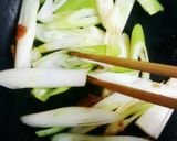 油揚げと長ネギの豆板醤炒め作り方4写真