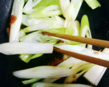 油揚げと長ネギの豆板醤炒め作り方4写真
