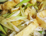 油揚げと長ネギの豆板醤炒め作り方6写真