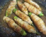 みぞれダレが美味しい♪オクラの豚肉巻き作り方7写真