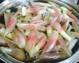 作り置き♡夏はコレみょうがの茎の甘酢漬作り方3写真