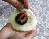 ミルク風味イチゴ大福作り方6写真