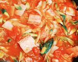 アスパラとベーコンのトマトパスタ作り方6写真
