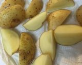 ＊新じゃがde揚げ焼きポテト＊作り方1写真