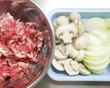 父の日、簡単ビーフストロガノフ作り方1写真