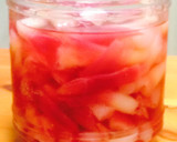 作り置き♡夏はコレ♡茎ミョウガの甘酢漬作り方7写真